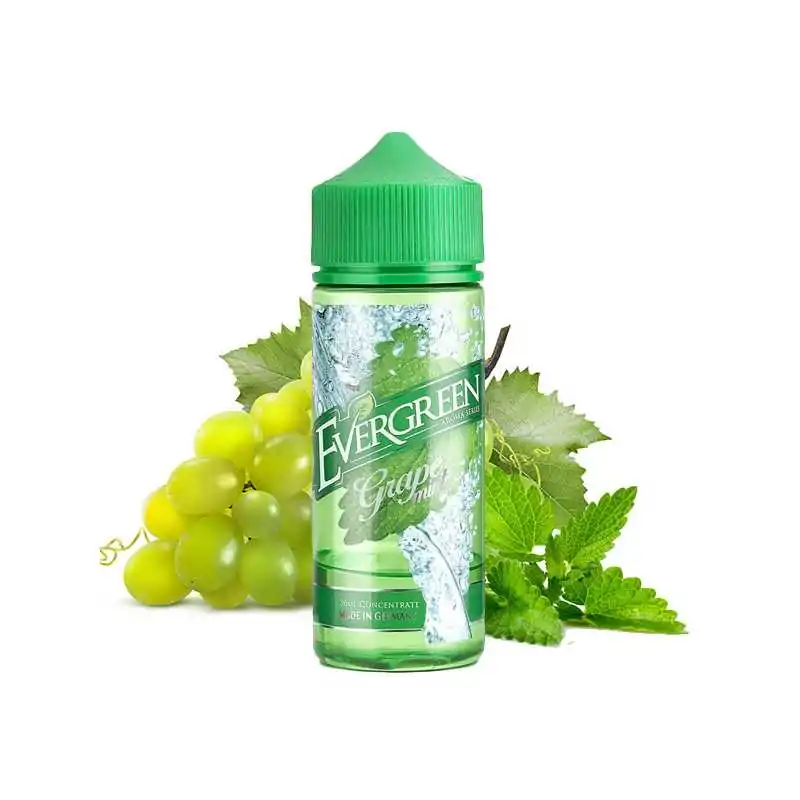 30 ml Evergreen - Grape Mint by Sique - Longfill (DIY)Lieferumfang:&nbsp;30 ml Evergreen - Grape Mint by Sique Liquid (Shake&amp;Vape)Auch aus den Bergen, holen sich die Jungs von Evergreen Ihre Inspiration. Dunkle Trauben aus bester Lage Frankreichs mit Höchstem Qualitätsmerkmal. Evergreen lässt Dich die Sonne spüren:&nbsp;8129Sique (Berlin)14,90&nbsp;CHFsmoke-shop.ch14,90&nbsp;CHF