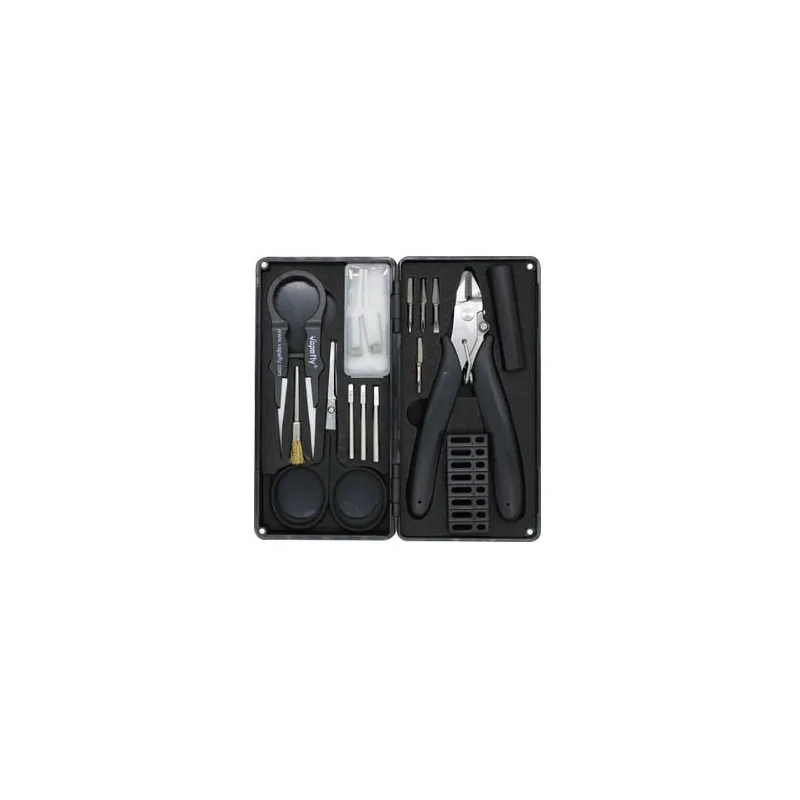 Vapefly Mini DIY Tool Kit - Wickelwerkzeug SetVapefly Mini DIY Tool Kit - Wickelwerkzeug Set&nbsp;Inhalt Siehe Bilder8165Vapefly22,00&nbsp;CHFsmoke-shop.ch22,00&nbsp;CHF