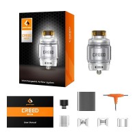 Creed RTA 6.5 ml Selbstwickelverdampfer von GeekvapeLieferumfang: 1x Creed RTA mit 6.5 ml Selbstwickel-Tankverdampfer◾Für grosse Wolken und gute Aromen ◾Kapazität von 4,5ml oder 6.5 ml ◾Ersatz Pyrex für 4.5 ml Tank◾two oder singel Coil wickelbar ◾Neues Luftstromsystem 6433geekvape20,00 CHFsmoke-shop.ch20,00 CHF