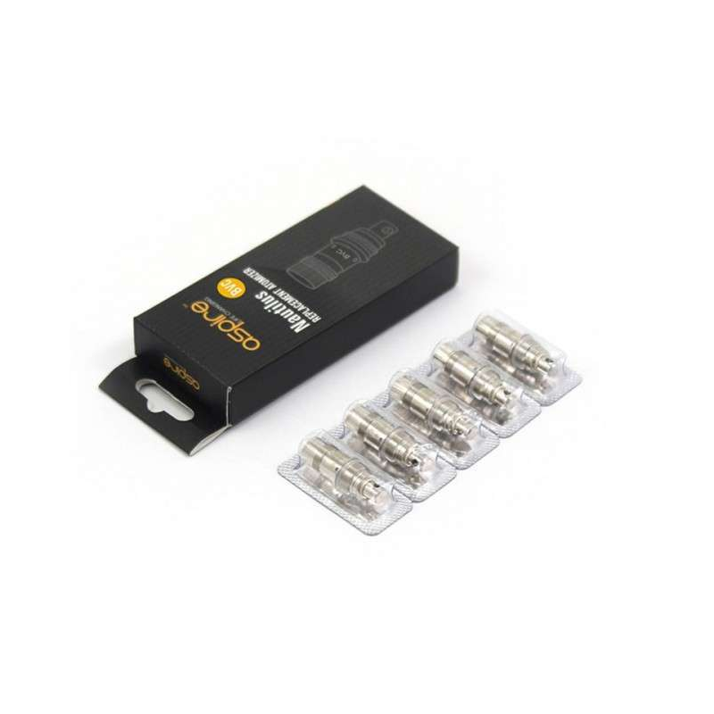 5x Nautilus/Triton mini BVC Verdampferköpfe Aspire 5x Nautilus/Triton mini BVC Verdampferköpfe Aspire