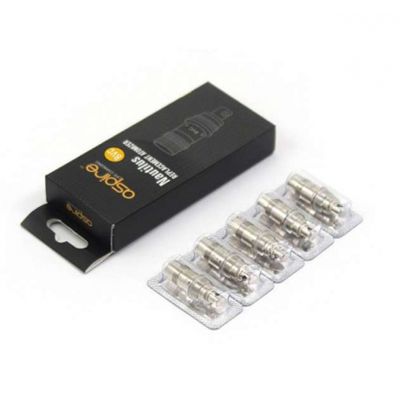 5x Nautilus/Triton mini BVC Verdampferköpfe Aspire 5x Nautilus/Triton mini BVC Verdampferköpfe Aspire