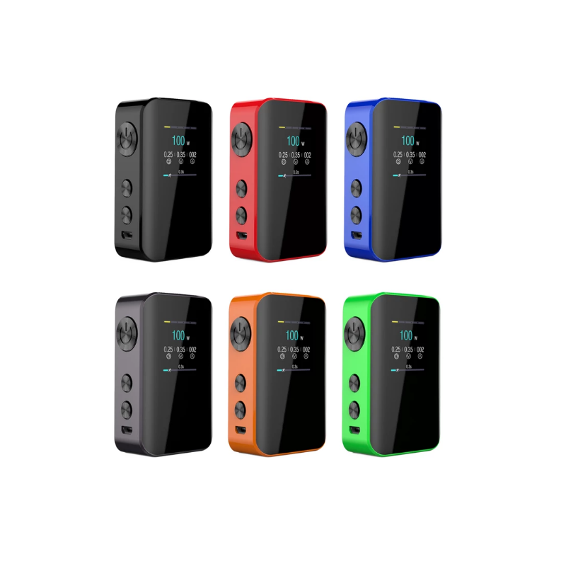 Vola Box mod 100 Watt 2000 mah VW/NI/SS/TCR von KangertechLieferumfang: Vola Box mod 100 Watt VW/NI/SS/TCRTyp: Box MOD Kapazität: 2000mAh (integrierte Batterien)Marke: Kangertech Material: Zink-Legierung modern: Temperaturregelung Mod Temperaturregelbereich: 200 - 600 ° F / 100 - 315 ° CProduktgröße (L x B x H): 4,40 × 2,50 × 7,40 cm5558Kangertech35,90 CHFsmoke-shop.ch35,90 CHF