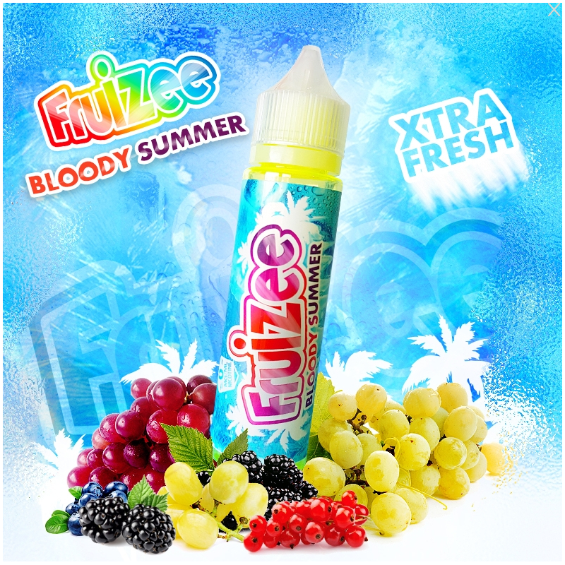 50ml Bloody Summer 0mg by FruizeeLieferumfang: 50ml Bloody Summer 0mg by FruizeeGeschmack: A tasty fruity and sweet blend of red fruits, grapes and black currants. A real treat always combined with the Xtra Fresh effect.70/30 VG, PG6030Fruizee14,30 CHFsmoke-shop.ch14,30 CHF