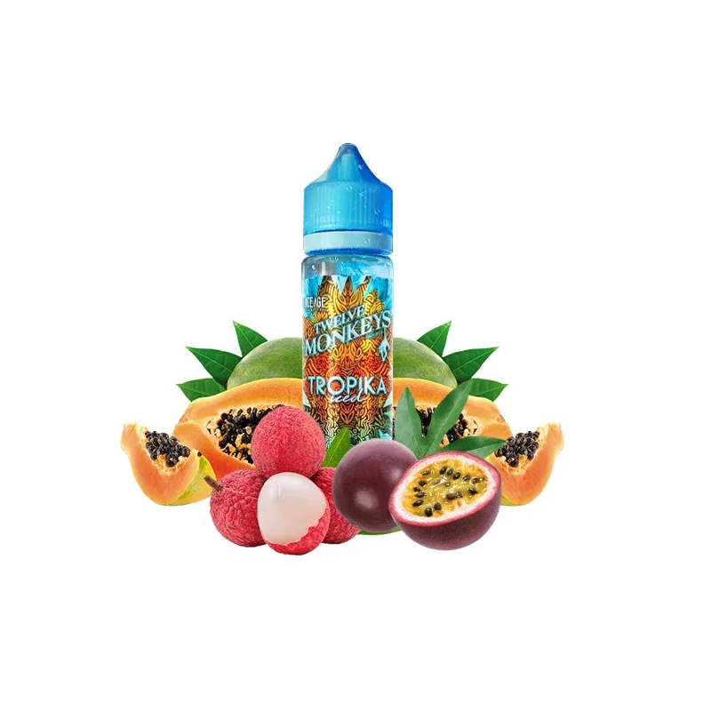 50 ML -Tropika ICE -Twelve MonkeysLieferumfang:&nbsp;50 ML -Tropika ICE -Twelve Monkeys 75 VGTropische und exotische Früchte auf ICE vereinen sich und werden zu dem Liquid Tropika.75% VG / 15 PG7857Twelve Monkey18,90&nbsp;CHFsmoke-shop.ch18,90&nbsp;CHF