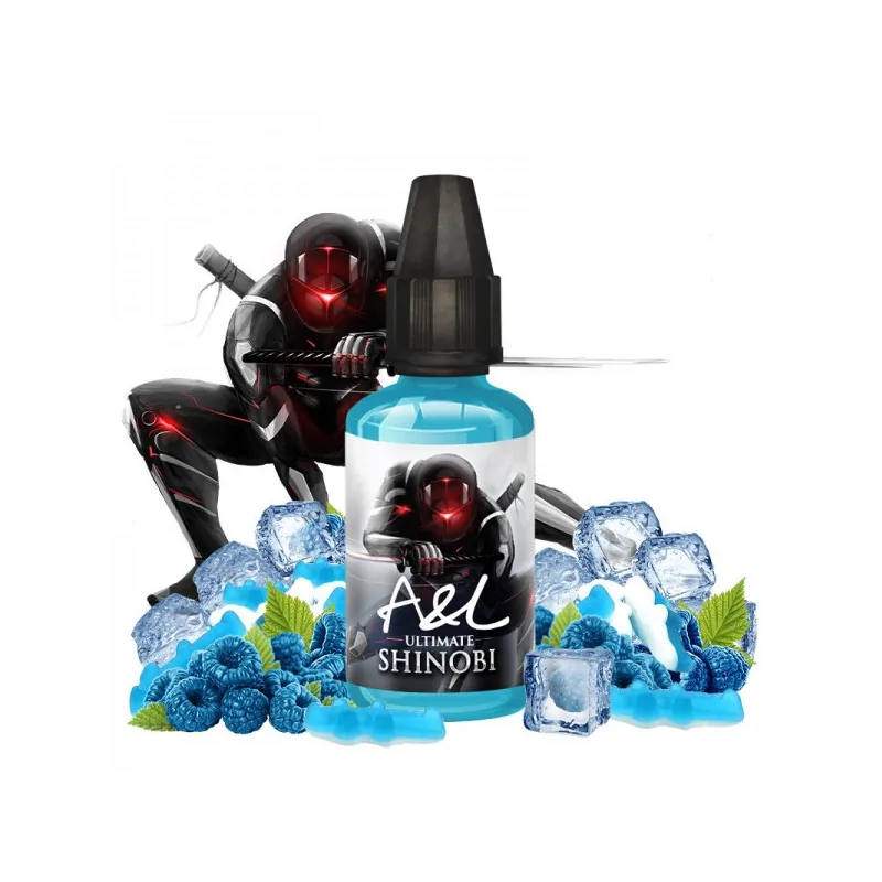 30 ml Shinobi Sweet von a&l shakers Aroma (DIY)Geschmack Shinobi taucht aus dem Schatten mit einem fruchtigen Rezept aus erfrischenden und leicht säuerlichen blauen Himbeeren auf. Lieferumfang :30 ml Shinobi von a&amp;l shakers Aroma (DIY)Das Ultimate Wappen erstrahlt wieder und begrüßt seine neueste Kreation mit besonderen Aromen.Lassen Sie sich von einer Wolke unerbittlichen und furchtbar süchtig machenden Dampfes in einem Strom von Frische verführen, der Ihren schärfsten Geschmackssinn wecken wird!Mischverhältnis: 10%-15%8247A&L Shakers Aromen11,90 CHFsmoke-shop.ch11,90 CHF