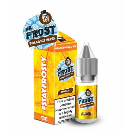 10 ml DR FROST - Orange Mango Ice Nikotin TPD2 Salt 20 mg 10 ml DR FROST - Orange Mango Ice Nikotin TPD2 Salt 20 mg