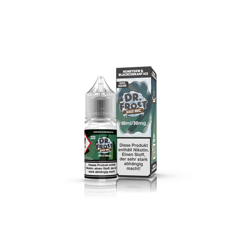 10 ml DR FROST - Honeydrew Blackcurrant -20 mg- NikotinsalzLieferumfang: 10 ml DR FROST - Honeydrew Blackcurrant 20 mgGESCHMACK:  Das Honeydew Blackcurrant Ice Nic Salt Liquid von Dr. Frost mischt Honigmelone, Johannisbeere und Koolada zum eiskalten Vergnügen.Zusammensetzung: 50 VG / 50 PG, 20mg Nikotin TPD2Inhaltstoffe: Propylenglycol (PG) E1520 (Ph. Eur.), VG, natürliche/naturidentische Aromastoffe, Ethanol Flasche: 10 ml TPD2 Herstellungsland: UK8271Frost E-Liquids4,70 CHFsmoke-shop.ch4,70 CHF