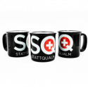 Kaffeetasse Squape - Sqattqualm schwarz Merch