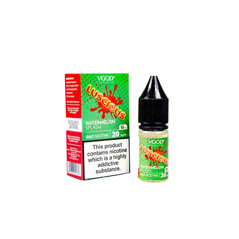 Luscius Nic Salt Liquid von VGOD (20mg Nikotinsalz)Lieferumfang: 1x 10ml Luscius Nic Salt Liquid von VGOD (20mg Nikotinsalz) Geschmack: verschiedene reife Melonen20mg Nikotinsalz8310Vgod 3,50 CHFsmoke-shop.ch3,50 CHF