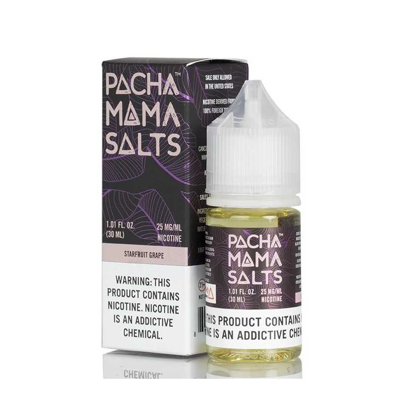 10 ml Starfruit Grape Salt von Pacha Mama - Nikotinsalz 10 ml Starfruit Grape Salt von Pacha Mama - Nikotinsalz