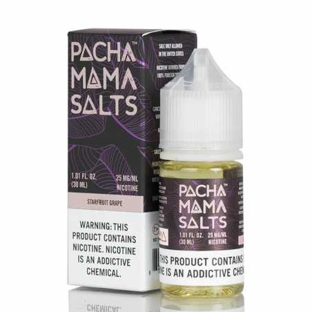 10 ml Starfruit Grape Salt von Pacha Mama - Nikotinsalz 10 ml Starfruit Grape Salt von Pacha Mama - Nikotinsalz