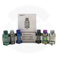 Odan Mini Verdampfer von Aspire (Coilverdampfer) - schwarzLieferumfang: 1x Verdampfer Odan mini 4ml1x 0,3 Ohm Mesh Coil vorinstalliert1x Tankersatzglas 5,5ml1x 0,2 Ohm Mesh Coil8x Dichtungen1x Bedienungsanleitung8430Aspire28,10 CHFsmoke-shop.ch28,10 CHF