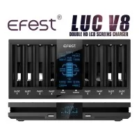 Efest LUC V8 Ladegerät für Li-Ionen AkkusDer Efest LUC V8 8-Schacht Multi Ladegerät wird die Welt der intelligenten Ladegeräte durch seine zwei LCD-Anzeigebildschirme und tauch Tasten revolutionieren. Sein elegantes modernes Design macht den LUC V8 zudem noch Wohnzimmertauglich. Anwender, die einen erheblich höheren Verschleiß an Li-Ionen oder NiMH Akkus haben bzw. gleichzeitig mehrere Akkus aufladen möchten ist ein 8-Schacht Ladegerät die beste Wahl.8636Efest70,20&nbsp;CHFsmoke-shop.ch70,20&nbsp;CHF