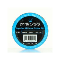 3m Superfine MTL Fused Clapton Wickel-Draht - Vandy VapeLieferumfang:1 x 3m Superfine MTL Fused Clapton A1 Draht (Kanthal A1, SS316L oder NI80 auswählbar 8640Vandy Vape Full Steam Ahead8,90 CHFsmoke-shop.ch8,90 CHF
