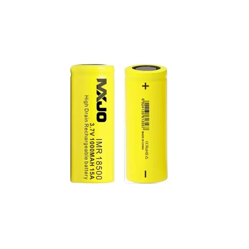 MXJO IMR18500 - 1000mAh, 3,7V (15A) Li-Ion-Akku 18500Lierferumfang: MXJO IMR18500 - 1000mAh, 3,7V (15A) Li-Ion-AkkuSeiko (made in Japan) Protection / PCB mit Kurzschluss-, Überladung- und Tiefentladung SchutzHochwertige Zelle mit langer Lebensdauer und hoher ZyklenfestigkeitEntwickelt für den Bereich Taschenlampen, LED`s, Akkuträger8737MXJO Batterien9,90 CHFsmoke-shop.ch9,90 CHF MXJO IMR18500 - 1000mAh, 3,7V (15A) Li-Ion-Akku 18500Lierferumfang: MXJO IMR18500 - 1000mAh, 3,7V (15A) Li-Ion-AkkuSeiko (made in Japan) Protection / PCB mit Kurzschluss-, Überladung- und Tiefentladung SchutzHochwertige Zelle mit langer Lebensdauer und hoher ZyklenfestigkeitEntwickelt für den Bereich Taschenlampen, LED`s, Akkuträger8737MXJO Batterien9,90 CHFsmoke-shop.ch9,90 CHF