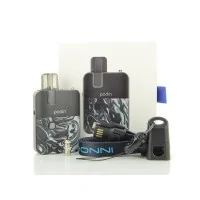 KIT PODIN 800MAH 2ML INNOKIN 9 Watt PodsystemLieferumfang Podin Mini Kit:1 x Podin Mini Kit1 x Ersatz Coil1 x Trageband USB-Kabel EigenschaftenCartridge-SystemFarbe: Schwarz / Schwarz-Weiß / Rot / WeißAkku: 800mAh (verbaut)Ausgangsleistung: 8W-9WWiderstandsbereich: 0.3 Ohm -3.5 OhmFüllvolumen: 2mlCoil: 1.3 OhmAirflowBackendampfen (MTL)LED AkkustandsanzeigeLaden: Micro USB als Kette tragbarSchutzschaltungen8762Innokin15,00 CHFsmoke-shop.ch15,00 CHF