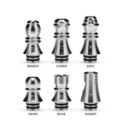 6x Kizoku Chess 510 Drip Tip Series 6x Kizoku Chess 510 Drip Tip Series