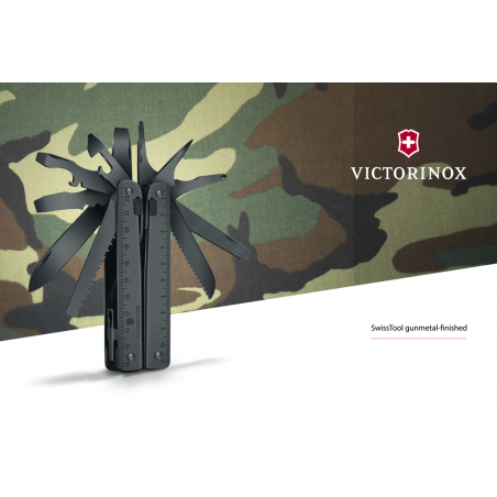 SwissTool Spirit XBS Gunmetal Finished Profi All-in-One Wickelwerkzeug von Viktorinox Schweiz SwissTool Spirit XBS Gunmetal Finished Profi All-in-One Wickelwerkzeug von Viktorinox Schweiz