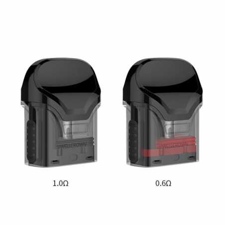 Uwell Crown Pod 3ml Ersatzpods (2er Pack) 0.3 /0.6 ohm Uwell Crown Pod 3ml Ersatzpods (2er Pack) 0.3 /0.6 ohm