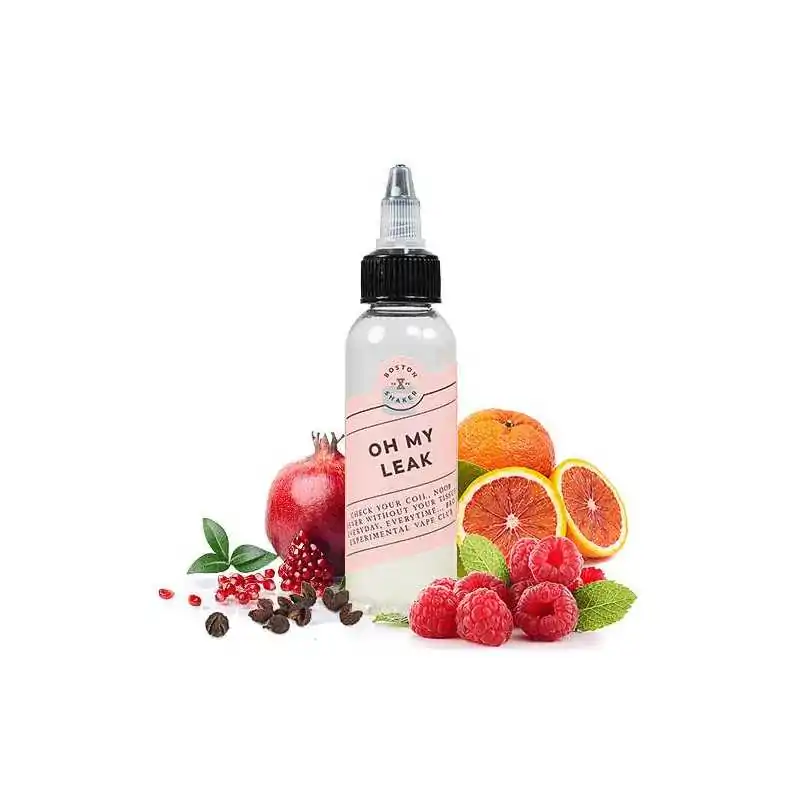 OH MY LEAK - 40 ML - BOSTON SHAKER VAPELieferumfang: 1x OH MY LEAK - 40 ML - BOSTON SHAKER VAPEOh My Leak ist ein Granatapfellikör mit Timut-Pfeffer, kombiniert mit einem Herzlikör aus Himbeere und Blutorange. Boston Shaker Vape e-Flüssigkeiten sind in einer 60 mL Plastikflasche verpackt, die mit 40 mL Oh My Leak e-Flüssigkeit in 0 mg Nikotin gefüllt ist. E-Liquid Mix 'n' Vape, zu füllen auf 60 mL mit Base, Booster oder beidem. Zusammensetzung 30%PG/70%VG.8840Boston Shaker Vape 8,00 CHFsmoke-shop.ch8,00 CHF