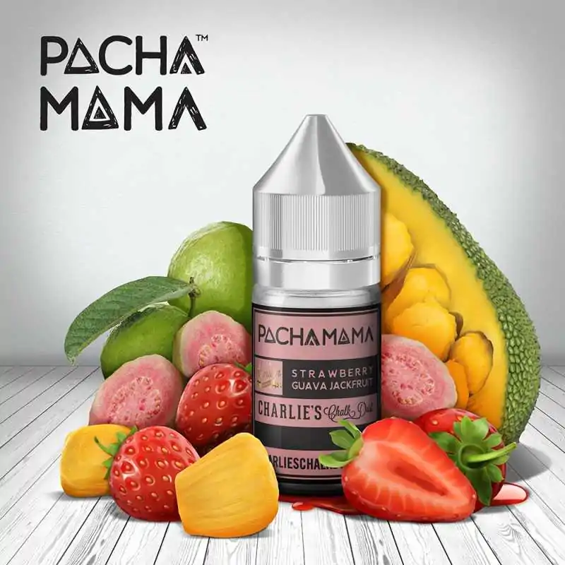 Pacha Mama Aroma Strawberry Guava Jackfruit 30ml Aroma (DIY)Lieferumfang: Pacha Mama Aroma Strawberry Guava Jackfruit 30ml Aroma (DIY)Strawberry Guava Jackfruit von Pachamama mischt süße, gezuckerte Erdbeeren mit kräftiger Guave und tropischer Jackfrucht, um einen Geschmack zu schaffen, der nicht wie andere ist. Perfekt ausbalanciert und wirklich einzigartig, ein tropisches Paradies in Ihrem Tank.Dosierung: 15%-30%Reifezeit: 7-14 TageInhalt: 30mlInhaltstoffe: PG Propylenglykol (E1520), Natürliche Aromen, Naturidentische Aromen8853Pacha Mama14,90 CHFsmoke-shop.ch14,90 CHF Pacha Mama Aroma Strawberry Guava Jackfruit 30ml Aroma (DIY)Lieferumfang: Pacha Mama Aroma Strawberry Guava Jackfruit 30ml Aroma (DIY)Strawberry Guava Jackfruit von Pachamama mischt süße, gezuckerte Erdbeeren mit kräftiger Guave und tropischer Jackfrucht, um einen Geschmack zu schaffen, der nicht wie andere ist. Perfekt ausbalanciert und wirklich einzigartig, ein tropisches Paradies in Ihrem Tank.Dosierung: 15%-30%Reifezeit: 7-14 TageInhalt: 30mlInhaltstoffe: PG Propylenglykol (E1520), Natürliche Aromen, Naturidentische Aromen8853Pacha Mama14,90 CHFsmoke-shop.ch14,90 CHF