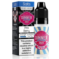 Dinner Lady Pink Berry Salt Nic 10ml E-liquid TPD2 20mg Nikotinsalz