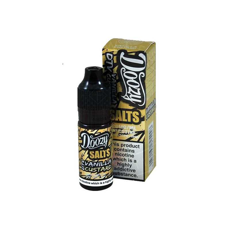 10 ml DOOZY SALTS VANILLA CUSTARD 50/50 - 20MG - E-LIQUID - NikotinsalzLieferumfang: 10 ml DOOZY SALTS VANILLA CUSTARD 50/50 20MG - E-LIQUID - NikotinsalzVanilla Custard E flüssig von Doozy Salts zeichnet sich durch ausgeprägte Dessert-Aromen von Vanille und Pudding aus, die sich zu einem geschmeidigen und doch ausgewogenen Geschmack mit einem subtilen, cremigen Abgang verbinden.Vanillepudding E flüssig von Doozy Salts verwendet Salz-Nikotin. Salt Nic ist geschmeidiger als die Standard E-Flüssigkeit, ohne die Nikotinstärke zu verlieren.8894Doozy Liquids5,90 CHFsmoke-shop.ch5,90 CHF