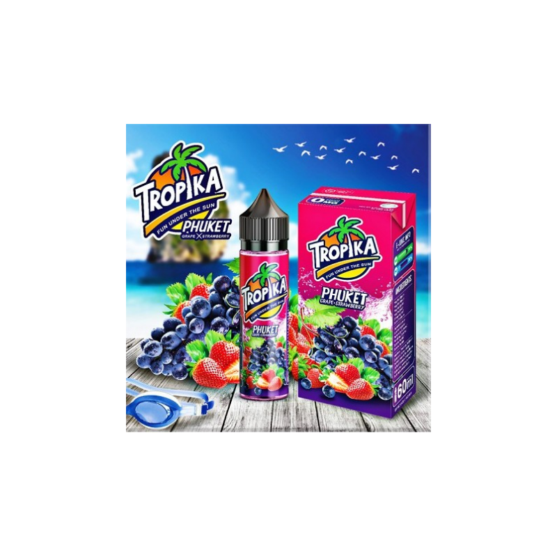 Tropika - Phuket 60 ml von 77 FlavaTropika - Puket 60 ml von 77 FlavaGeschmack:  Johannesbeere, Blaubeere und Erdbeerenmix ! Welcome to Puket30/70 PG/VGVerwöhnen Sie Ihren Gaumen mit dem Geschmack fruchtig und frisch bei jedem Zug512877 Flava Liquids11,90 CHFsmoke-shop.ch11,90 CHF Tropika - Phuket 60 ml von 77 FlavaTropika - Puket 60 ml von 77 FlavaGeschmack:  Johannesbeere, Blaubeere und Erdbeerenmix ! Welcome to Puket30/70 PG/VGVerwöhnen Sie Ihren Gaumen mit dem Geschmack fruchtig und frisch bei jedem Zug512877 Flava Liquids11,90 CHFsmoke-shop.ch11,90 CHF