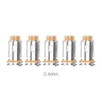 Aegis B Coil Boost Formula - (B-Series) Verdampferköpfe Mesh von GeekvapeLieferumfang1 x 5er Pack GeekVape Aegis Boost Coils 0.6/0.4 ohm auswählbarDie Coils sind mit KA1 als Mesh Coils bestückt und weisen einen Widerstand von 0,6 Ohm auf. Die Verdampferköpfe sind für 20 Watt bis 25 Watt geeignetTechnische DatenMaterial: KA1Widerstand: 0,6 Ohm oder 0.4 ohmLeistungsbereich: 20 Watt-25 WattPassend für folgende Verdampfer: GeekVape Aegis Boost Kit und GeekVape Aegis Boost PodGeekVape Aegis Boost Plus Pod Kit und GeekVape Aegis Boost Plus PodGeekVape Aegis Boost Pro Pod Kit (bei Verwendung des Aegis Boost Plus Pods)GeekVape Aegis Hero Pod Kit (=Aegis 45) und GeekVape Aegis Hero PodGeekVape Z Nano VerdampferGeekVape Z Nano 2 VerdampferGeekVape Mero AIO Pod Kit und GeekVape Mero AIO PodsGeekVape Z50 KitGeekVape Aegis Mini 2 KitGeekVape Aegis Boost 21700 Kit (bei Verwendung des Aegis Boost Plus Pods)GeekVape Aegis Hero 2 Pod KitGeekVape Aegis Boost 2 Pod Kit und Aegis Boost 2 Pods8906geekvape10,40 CHFsmoke-shop.ch10,40 CHF