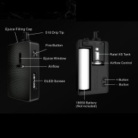 RATEL XS POD KIT von Mechlyfe vers. FarbenLIEFERUMFANG DES RATEL XS POD KITS1 x Mechlyfe Ratel XS Pod Akkuträger2 x Mechlyfe MTL Fused Clapton Coil1 x Mechlyfe L Tool zum einfachen Einsetzen des Tanks1 x Schraubenzieher2 x Ersatzpolschrauben1 x Ersatzoringe1 x Watte1 x Lanyard1 x USB Kabel1 x Bedienungsanleitung8909Mechlyfe62,00 CHFsmoke-shop.ch62,00 CHF