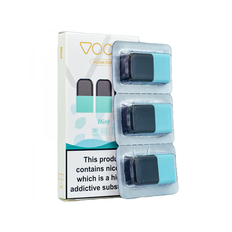 Voom Pod Salts - Mint 20 MG (3-er Pack) Voom Pod Salts - Mint 20 MG (3-er Pack)
