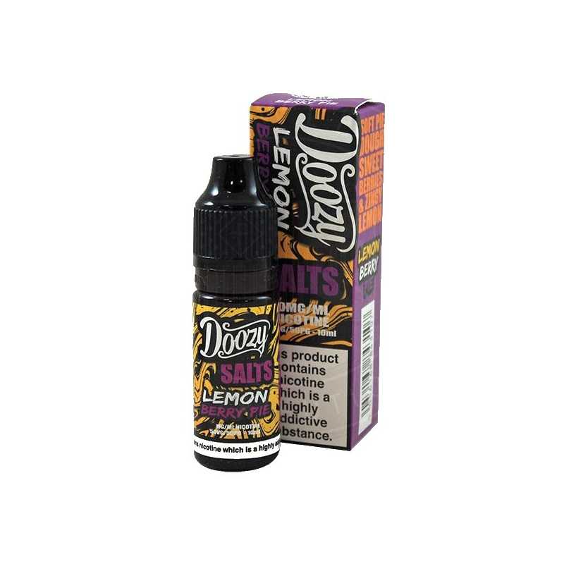 10 ml DOOZY SALTS Lemon Berry Pie 50/50 10/20MG - E-LIQUID - Nikotinsalz 10 ml DOOZY SALTS Lemon Berry Pie 50/50 10/20MG - E-LIQUID - Nikotinsalz