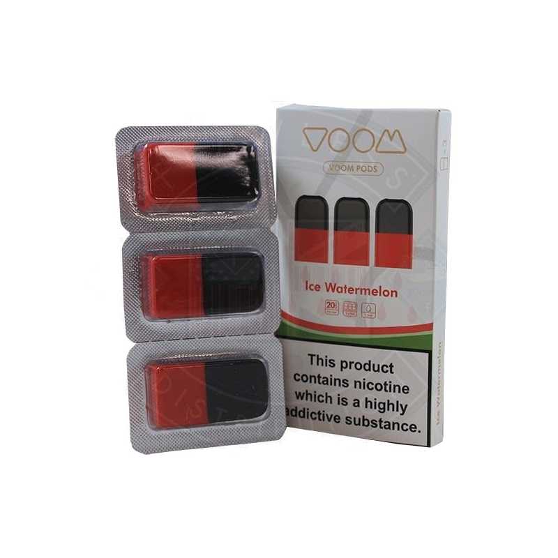 Voom Pod Salts - ICE Watermelon 20 MG (3-er Pack) Voom Pod Salts - ICE Watermelon 20 MG (3-er Pack)