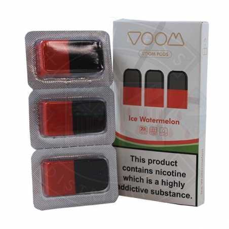 Voom Pod Salts - ICE Watermelon 20 MG (3-er Pack) Voom Pod Salts - ICE Watermelon 20 MG (3-er Pack)