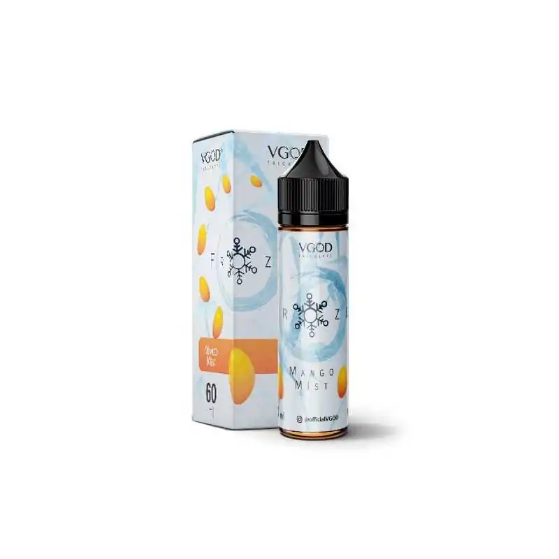 Mango Mist 50ml Shortfill von VGOD ShortfillLieferumfang: Mango Mist 50ml Shortfill von VGODGeschmack: Das Mango Mist E-Liquid Shortfill von VGOD ist eine wunderbare Mischung aus zuckersüßer und perfekt gereifter Mango und einem erfrischenden Menthol Abgang.Die perfekte Kombination an einem heißen Sommertag.30 PG 70 VG9016Vgod 9,50 CHFsmoke-shop.ch9,50 CHF