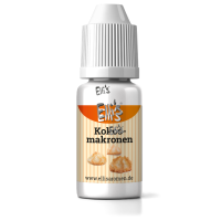 10 ml - Kokosmakronen - Ellis Lebensmittel Aroma (DIY)Lebensmittel KokosmakronenGeschmack: der klassische Geschmack der Makronen10ml Flasche 1,5 - 2,5 % Mischverhältnis für E-Zigaretten Liquids676Ellis Aromen6,40 CHFsmoke-shop.ch6,40 CHF