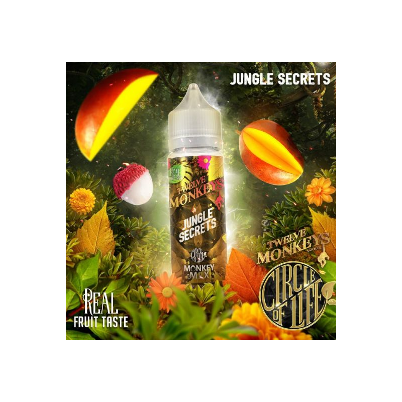 Jungle Secret Monkey Mix 50ML -Twelve Monkeys Jungle Secret Monkey Mix 50ML -Twelve Monkeys