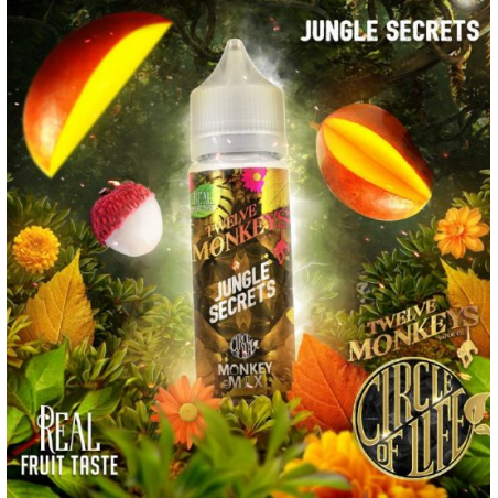 Jungle Secret Monkey Mix 50ML -Twelve Monkeys Jungle Secret Monkey Mix 50ML -Twelve Monkeys