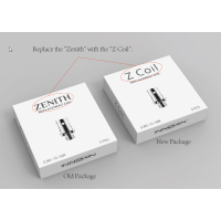5x Zenith / Plexus / Zlide / Kroma Verdampferköpfe von Innokin (Z Coil)Lieferumfang: 5x Verdampferköpfe Zenith von InnokinPassend auf den Zenit Verdampfer von Innokin0.3 (Z Coil) . 0.8, 0.5  oder 1.6 ohm auswählbar   5872Innokin11,60 CHFsmoke-shop.ch11,60 CHF