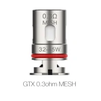 5x GTX Coils (V2 Mesh/ V4 Dual Mesh) Verdampferköpfe Vaporesso vers. OhmLieferumfang: 5x GTX Coil für PM80 Ersatzverdampferköpfe / Pod von Vaporesso 0.3 OhmDie passenden GTX (Ersatz) Coils zum Target PM80 Pod Kit von Vaporesso sind als GTX 0.2 Ohm Mesh (45 bis 60 Watt) und GTX 0.3 Ohm Mesh (32 bis 45 Watt) verfügbar.Wechseln lassen sich die Coils von Unten durch herausziehen.Kompatible Geräte:  ARGET PM80, TARGET PM80 SE, GEN NANO, SWAG PX80, Luxe PM40, Luxe 80 , Luxe 80S, GTX GO 40, GTX GO 80, Gen NANO, GTX ONE, Target 809113Vaporesso10,40 CHFsmoke-shop.ch10,40 CHF