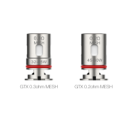 5x GTX Coil für PM80 Verdampferköpfe/Pod von Vaporesso vers. OhmLieferumfang: 5x GTX Coil für PM80 Ersatzverdampferköpfe / Pod von Vaporesso 0.3 OhmDie passenden GTX (Ersatz) Coils zum Target PM80 Pod Kit von Vaporesso sind als GTX 0.2 Ohm Mesh (45 bis 60 Watt) und GTX 0.3 Ohm Mesh (32 bis 45 Watt) verfügbar.Wechseln lassen sich die Coils von Unten durch herausziehen.Kompatible Geräte:  ARGET PM80, TARGET PM80 SE, GEN NANO, SWAG PX80,9113Vaporesso14,90 CHFsmoke-shop.ch14,90 CHF