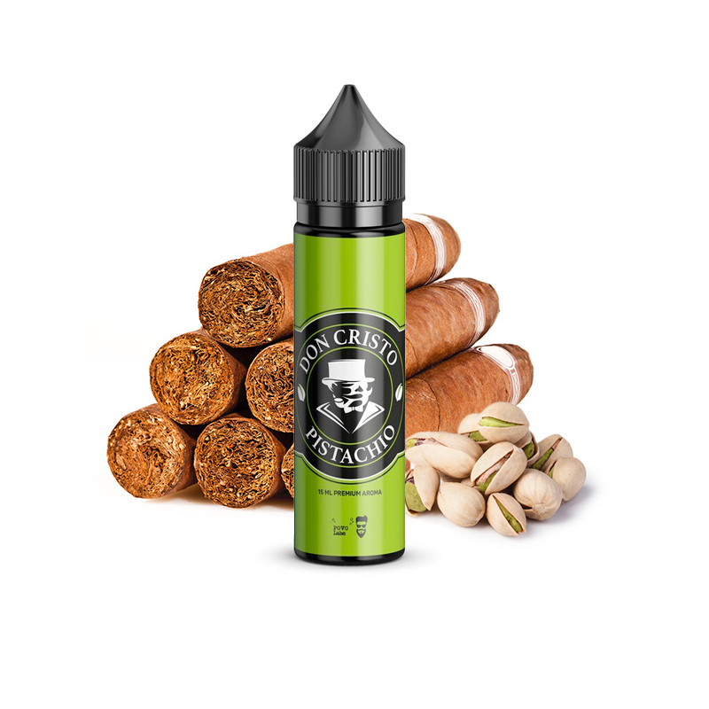 10/15 ml Don Cristo Pistachio Aroma (DIY) (PGVG Labs) - Longfill (DIY)Lieferumfang: 10/15 ml Don Cristo Pistachio (PGVG Labs) Kanada Aroma zum selbermischen Anwendung: bis zum Rand mit Base aufüllenEin Montecristo Zigarren-E-Liquid, das berühmte kubanische Zigarrenaroma wird von ein paar Pistazien begleitet!Pistachio8213PGVG LAPS14,90 CHFsmoke-shop.ch14,90 CHF