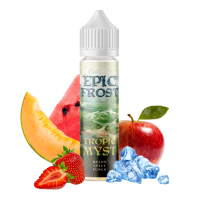 50 ml TROPIC MYST - EPIC FROST BY THE FUU - 50ML SHORTFILLErleben Sie einen prickelnden Schauer mit dem e-Liquid Tropic Myst von Epic Frost!Es erzeugt einen dichten Nebel, prall gefüllt mit exotischen Früchten: Kiwi, Mango und Apfel sorgen für ein eiskaltes Tropen-Abenteurer! Ein Widerspruch?! Dann lassen Sie sich einfach selbst überzeugen!60ml Unicorn-Flasche mit 50ml hocharomatisch dosiertem Liquid zur Verdünnung mit Nikotin. Fügen Sie nach Wunsch Nikotin-Booster hinzu, um die gewünschte Dosierung zu erhalten. 1 Booster für 3mg/ml und 2 Booster für 6mg/ml (bitte stellen Sie für eine Dosierung von 6mg einen weiteren Behälter bereit).PG/VG-Verhältnis: 30/70.Hergestellt in Frankreich.9136The FUU Liquids14,30 CHFsmoke-shop.ch14,30 CHF