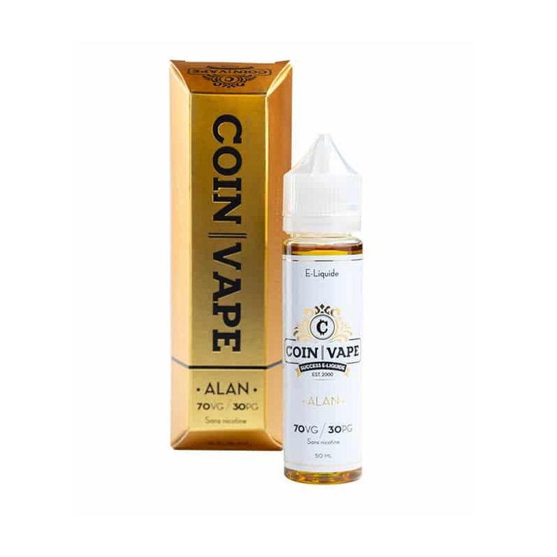 50 ml ALAN - von COIN VAPE BY SAVOUREALieferumfang: 50 ml Alan - von COIN VAPE BY SAVOUREAEntdecken Sie die Coin Vape Liquids von Savourea im praktischen Shortfill Format mit 50ml Liquid! Alan ist ein süsses Liquid mit den zuckrigen Aromen eines Kaugummis mit dem Geschmack von roten Beeren und einem Hauch von Menthol.60ml Flasche mit 50ml hochdosiertem Aroma. Zum Verdünnen mit Nikotin-Shots (20mg/ml) für den gewünschten Nikotingehalt: 1 Shot für 3mg/ml und 2 Shots für 6mg/ml. Bei mehreren Shots muss ein grösserer Behälter vorgesehen werden.PG/VG-Verhältnis: 30/70.Hergestellt in Frankreich.9148Coin Vapes11,80 CHFsmoke-shop.ch11,80 CHF 50 ml ALAN - von COIN VAPE BY SAVOUREALieferumfang: 50 ml Alan - von COIN VAPE BY SAVOUREAEntdecken Sie die Coin Vape Liquids von Savourea im praktischen Shortfill Format mit 50ml Liquid! Alan ist ein süsses Liquid mit den zuckrigen Aromen eines Kaugummis mit dem Geschmack von roten Beeren und einem Hauch von Menthol.60ml Flasche mit 50ml hochdosiertem Aroma. Zum Verdünnen mit Nikotin-Shots (20mg/ml) für den gewünschten Nikotingehalt: 1 Shot für 3mg/ml und 2 Shots für 6mg/ml. Bei mehreren Shots muss ein grösserer Behälter vorgesehen werden.PG/VG-Verhältnis: 30/70.Hergestellt in Frankreich.9148Coin Vapes11,80 CHFsmoke-shop.ch11,80 CHF