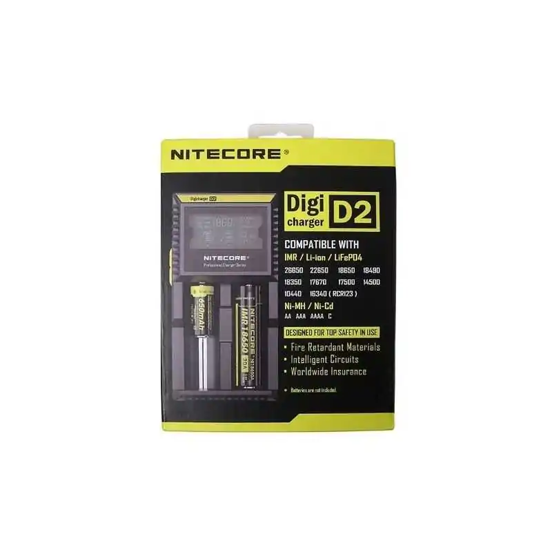 NITECORE Ladegerät Sysmax Charger D2 Li-Ionen AkkuladerLieferumfang: 1 x NITECORE Ladegerät Sysmax Charger D2 Li-Ionen LaderUniversalladegerät für Li-Ion, IMR, LiFePO4, NiMH, NI-CD AkkusLädt verschiedene Akkutypen gleichzeitigFür 230Vund 12V2 Ladeschächte 845Nitecore38,10 CHFsmoke-shop.ch38,10 CHF