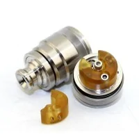 DDP ONE RDTA 22MM - Schwarz von DDP VapeInhalt1 x DDP Vape One RDTA2 x Getriebe (Einzel- und Doppelspule)1 x Dichtungssatz &amp; Werkzeuge1 x TascheDie DDP One RDTA ist eine kleine geschmacksorientierte RDTA mit 22 mm Durchmesser, die aus SS316L und Utlem hergestellt wird.Dank der 2 mitgelieferten Reduzierstücke bietet es die Möglichkeit, Einzel- oder Doppelspuleneinheiten herzustellen.Mit einem Fassungsvermögen von 2 ml kann sein Tank direkt aus dem Kammerreduzierer befüllt werden.Sein Luftstrom ist über seine obere Kappe einstellbar, ist aber dennoch für einen begrenzten Luftzug vorgesehen.Durchmesser: 22 mmHöhe: 24 mm (ohne Tropfnase)Höhe: 32 mm (mit Tropfnase)Gewicht: 23gFassungsvermögen: 2mlGehäuse: Edelstahl 316L (lebensmittelecht)Reduzierstück (Einzel- und Doppelspule): Ultem (Lebensmittelqualität)Panzer: MakrolonInterne Luftstromsteuerung: 2,5 mm / 1,5 mm9176DDP Vape98,00&nbsp;CHFsmoke-shop.ch98,00&nbsp;CHF