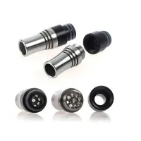 Drip Tip 510 Edelstahl + POM Black mit Spritzschutz1x Drip Tip 510 Edelstahl und Pom black11 mm Breit x 30 mm Lang2 O-Ringe   4836Drip Tip4,80 CHFsmoke-shop.ch4,80 CHF