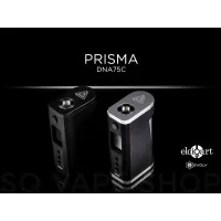 Prisma DNA75C Mod by Elcigart - Classic BlackDie Prisma DNA75C von Elcigart ist ein kleiner Akkuträger, welcher in Sachen Design und Verarbeitung glänzt. Der ausgezeichnete DNA75C Chip rundet das Gesamtbild ab und Sie erhalten einen hervorragenden Akkuträger für den täglichen Gebrauch. Die Prisma DNA75C wird mit einem 18650er Akku betrieben (nicht inklusive) und es passen Verdampfer in der Grösse 22, 23, 24 und sogar 25mm auf diese elegante und leichte Box. Elcigart ist bekannt für Ihre herausragende Qualität und die Leidenschaft, welche man in jedem Ihrer Produkte spürt. Die Hülle der Prisma DNA75C besteht aus Delrin, der Rahmen und die Tube aus mit Cerakote beschichtetem Messing. Cerakote kennt man hauptsächlich aus dem Militärbereich, wobei vielfach die Waffen mit dieser dauerhaften Beschichtung ausgestattet sind. Auf dem Rahmen ist ein hübsches Logo graviert sowie eine Seriennummer angebracht. Der DNA75C Chip von Evolv rundet das gesamte Bild ab. Ein hervorragender Chip aus dem Hause Evolv mit diversen Einstellmöglichkeiten (PreHeat Mode, Temp Control, Power Mode etc...). Sie können Ihre Einstellungen über die Escribe-Software konfigurieren. Dabei schliessen Sie den Akkuträger mittels Mini USB an Ihren PC an. Technische Spezifikationen der Prisma DNA75C:DNA75C-Chipsatz von Evolv18650 Akku (nicht inklusive)Delrin-GehäuseRahmen aus Messing mit Cerakote Beschichtung oder EdelstahlTube aus Messing mit Cerakote BeschichtungEdelstahl 510 AnschlussEingraviertes LogoHöhe: 77,50 mm Breite: 45,00 mm Tiefe: 25,00 mmWerkzeug für die Akkukappe inbegriffenSeriennummerHergestellt in Griechenland9212Evolv DNA153,90 CHFsmoke-shop.ch153,90 CHF