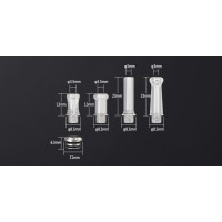 4 in 1 Drip Tip Kit von Ambition Mods MTL vers. Farben (510)Das 4 in 1 Drip Tip Kit von Ambition Mods steht für AbwechslungBestehend aus einem Edelstahl Sockel, in welche die  Drip Tip Aufsätze eingeschraubt werden, passen sie auf alle 510 Anschlüsse. Zur Auswahl stehen 4 verschiedene Verdampfer Mundstücke, welche aufgrund unterschiedlicher Luftbohrung von DL oder MTL Usern genutzt werden können.Drip Tip Typ510erArtikeltypDrip TipDampfbedürfnisMTL (Mouth to Lung), DTL (Direct to Lung)FarbenTransparentMaterialEdelstahl, PC (Polycarbonat)Anschlüsse510erSichtbare Länge13.0 mm, 23.0 mmLänge19.5 mmDurchmesser8.5 mmLuftbohrung3 mm, 3.5 mmO-Ringe2 O-Ringe am 510 AnschlussLieferbar in verschiedenen Farben gemäss abbildung 9222Ambition Mods14,90 CHFsmoke-shop.ch14,90 CHF