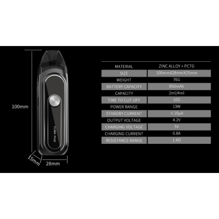 OBS Cube Pod 2ml 850mAh Pod USB-C Kit vers. Farben OBS Cube Pod 2ml 850mAh Pod USB-C Kit vers. Farben